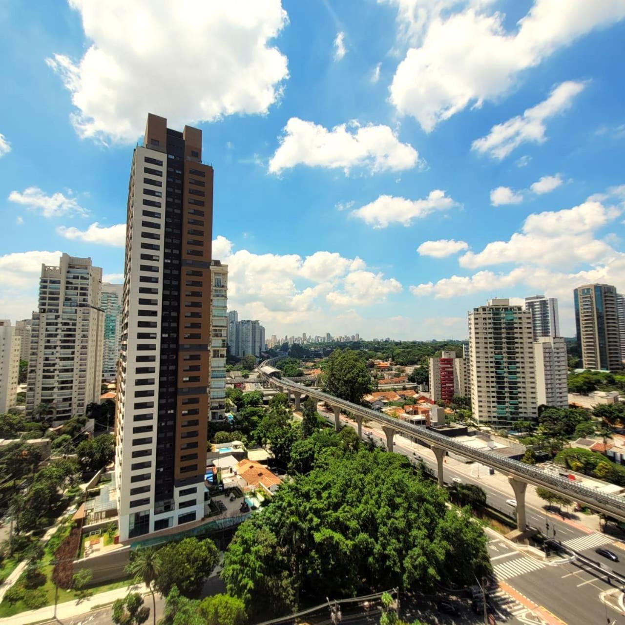 Apartamento Requinte Boho Luxo E Vista De Tirar O Folego Em Campo Belo